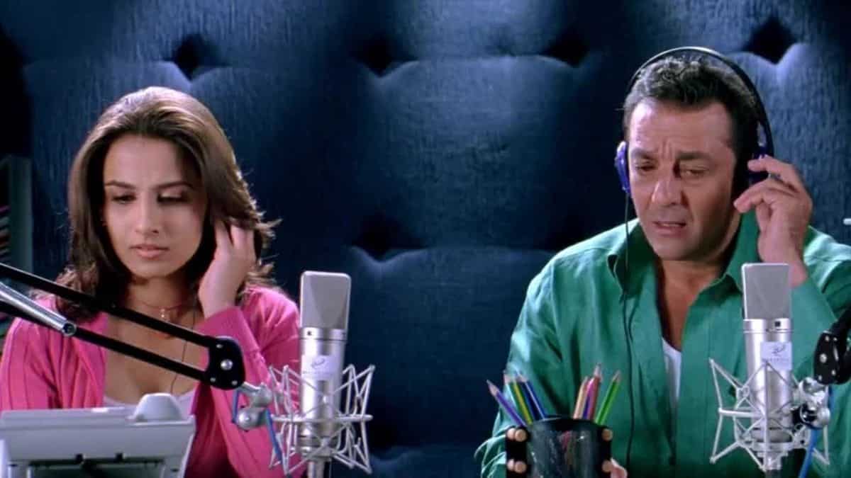 Scene from Lage Raho Munna Bhai